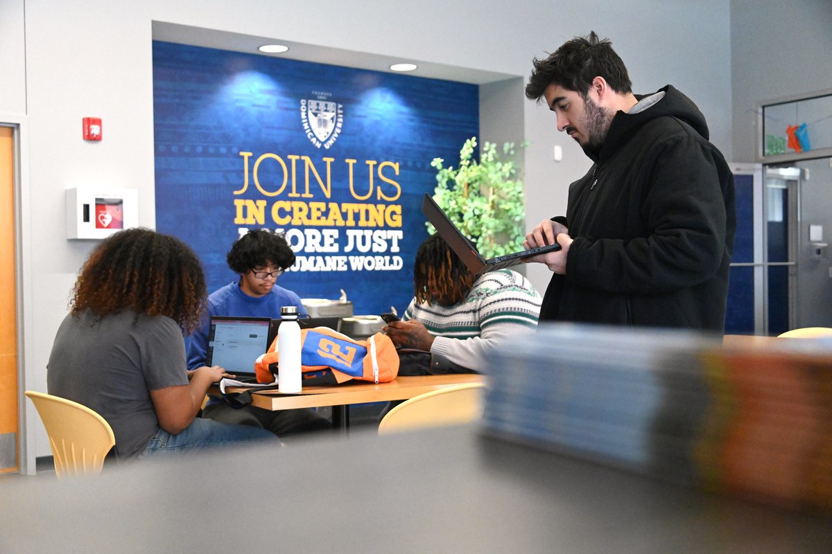 Dominican University tweet media