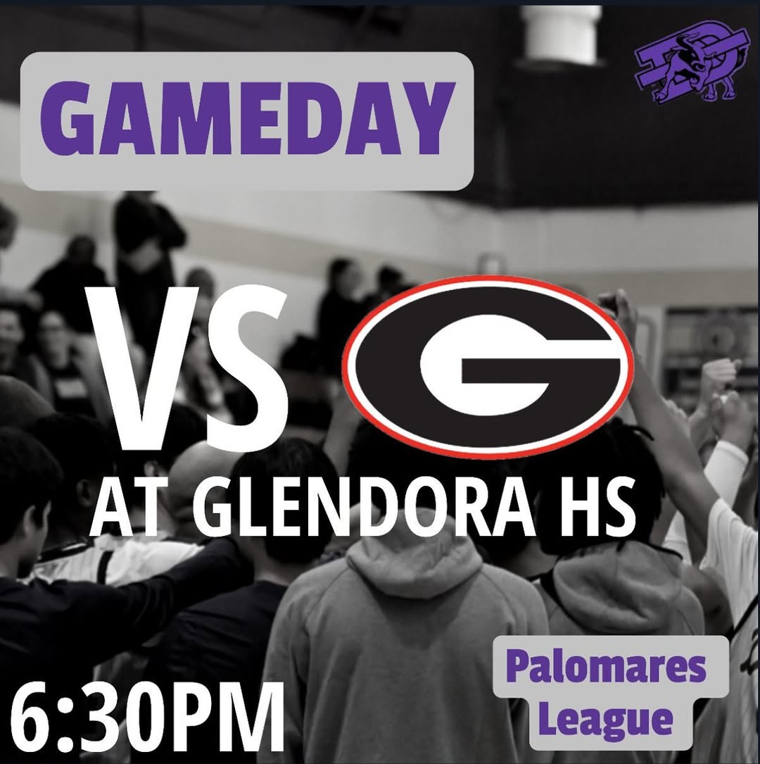 🏀 DBHS BOYS BASKETBALL Game Day Alert! 🏀

The Brahmas are back in action for their 2nd league game, and this time we’re heading to Glendora High School!

🆚 Diamond Bar Brahmas vs. Glendora Tartans
📅 Tuusday, Jan 7!
⏰ Game Time: 6:30 PM
📍 Location: Glendora High School