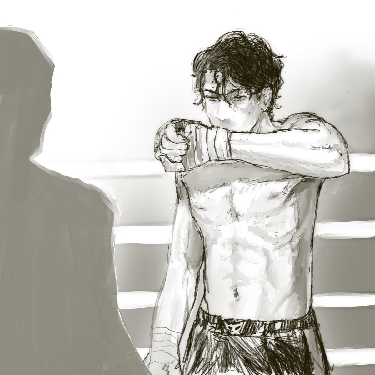 Fight night 🥊 #sakusa