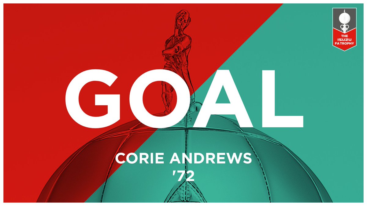 ⏱️ 72’| 🟢 0-3 🐂| #OCFC

Another great goal, and another super pass from Ashby. 

This time he clips a ball over the top of the Biggleswade defence and Andrews does the rest.