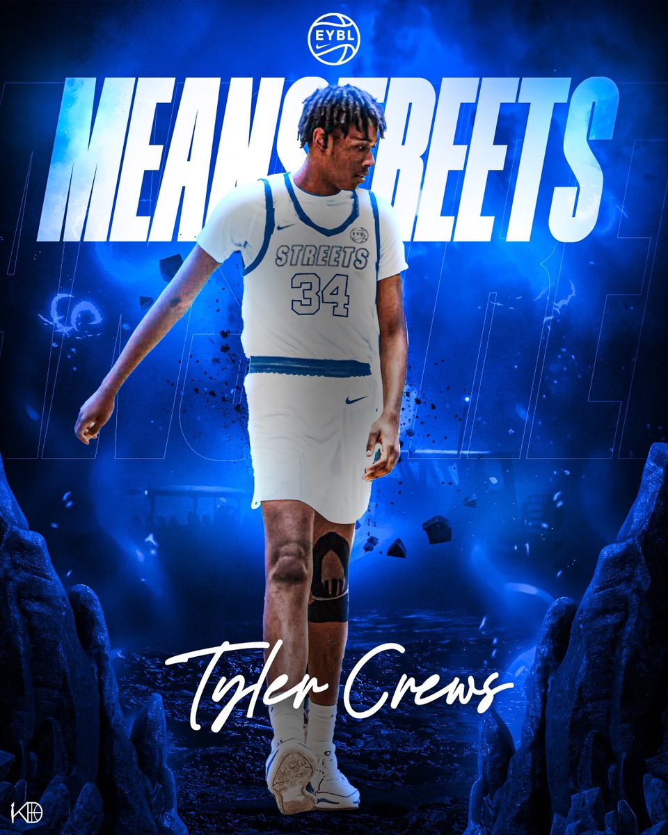 Nike Meanstreets (@meanstreetseyb) on Twitter photo 🚨 We are excited to welcome back Tyler Crews (<a href="/TyCrews_WS/">Tyler Crews</a>) 6’10 Forward from Gary Westside H.S. (<a href="/GWSBoysBball/">Coach C. Buggs GWS</a>).
Tyler is one of the fastest rising prospects in the country and one of the best kept secrets! Let’s work!
Ⓜ️💨
#RespectTheStreets 🚨 We are excited to welcome back Tyler Crews (<a href="/TyCrews_WS/">Tyler Crews</a>) 6’10 Forward from Gary Westside H.S. (<a href="/GWSBoysBball/">Coach C. Buggs GWS</a>).
Tyler is one of the fastest rising prospects in the country and one of the best kept secrets! Let’s work!
Ⓜ️💨
#RespectTheStreets