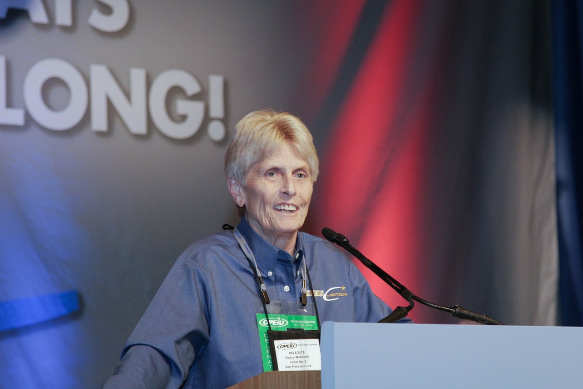 OPEIU celebrates the life and legacy of Nancy Wohlforth, a pioneering labor leader and activist who served as our union’s secretary-treasurer for many years. Wohlforth passed away Dec. 31 at the age of 79.