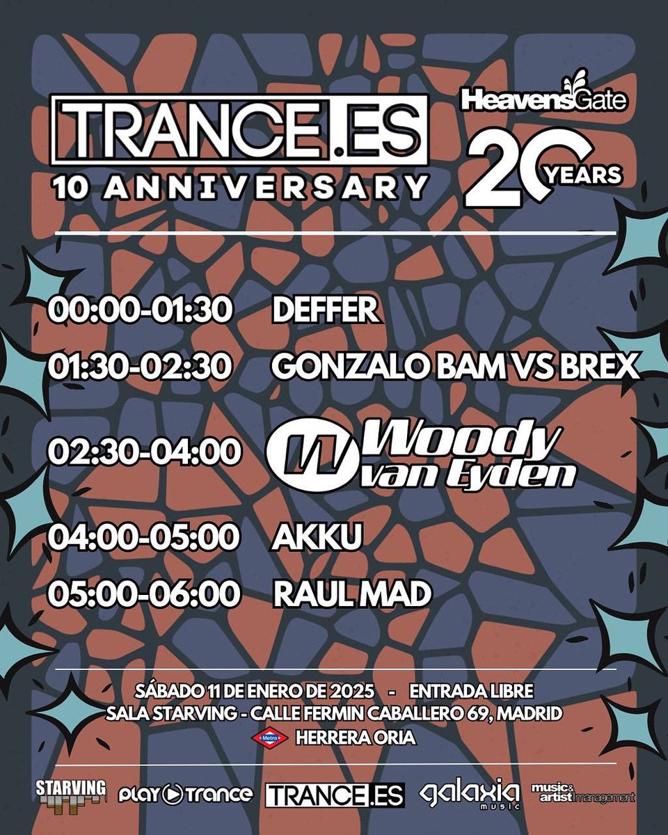 HORARIOS DE ESTE SÁBADO