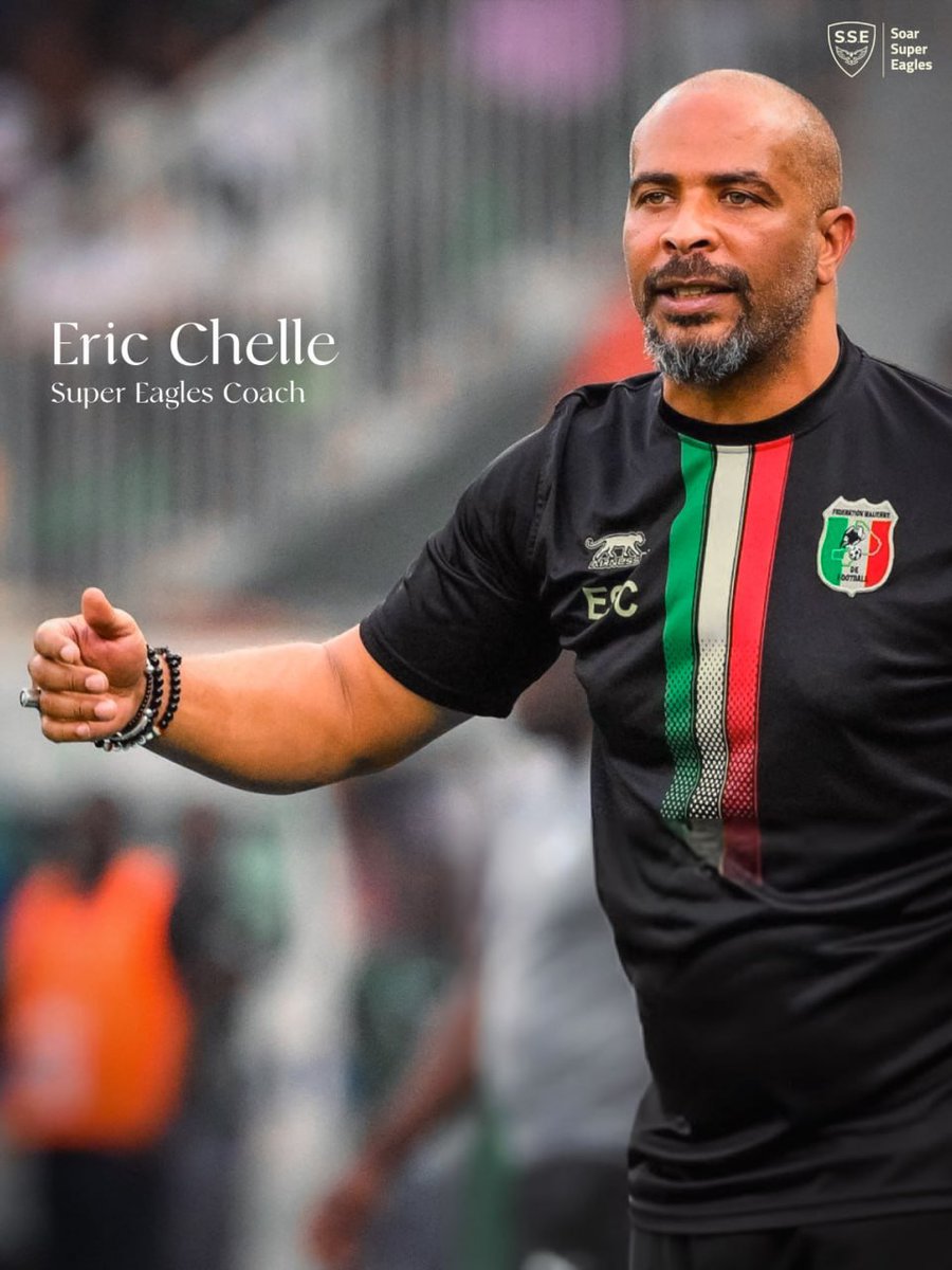 Relais_Magazine's tweet photo. #RM_Football
🚨 Éric Sékou Chelle 🇲🇱 est le nouveau sélectionneur des Super Eagles du Nigéria 🇳🇬🆕
Un nouveau challenge pour l'ancien international et sélectionneur des Aigles du Mali, après un bref passage à la tête du Mouloudia Club d'Oran 🇩🇿
📸@SSE_NGA
#RelaisMagazine https://t.co/a5vvhKYKjH