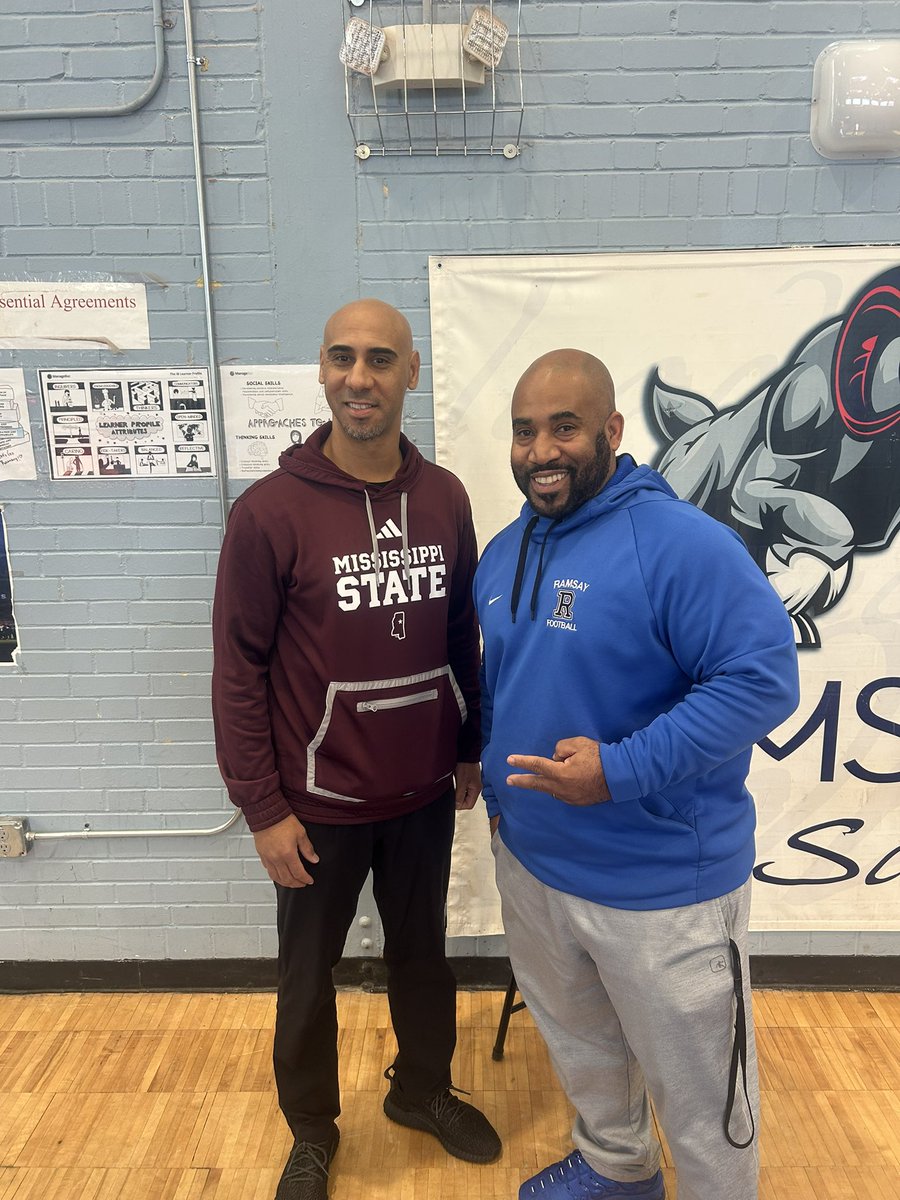 Thanks to <a href="/HailStateFB/">Mississippi State Football</a>  and <a href="/AnthonyJTucker/">Anthony Tucker</a> for stopping by “THE HILL”