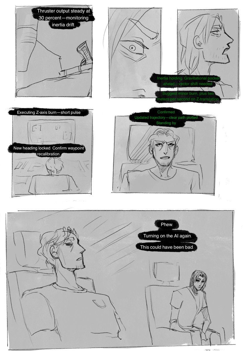 badwrongships's tweet photo. What if Jimmy was stopped before crashing the ship? (Final)

#Mouthwashing #mouthwashingcurly #mouthwashingjimmy #mouthwashingfanart https://t.co/hZmTWSld3J