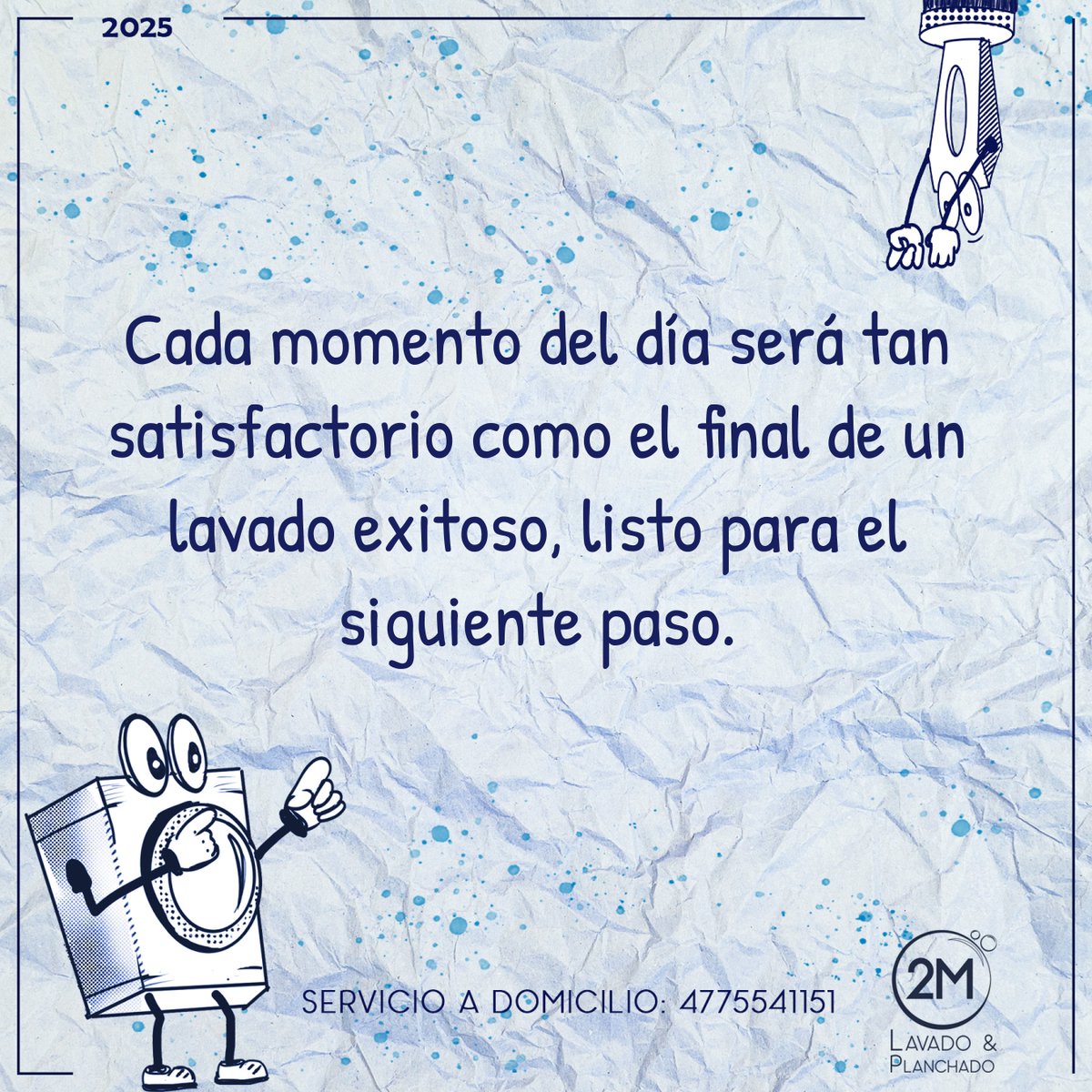 2MLavanderia's tweet photo. Cada momento del día será tan satisfactorio como el final de un lavado exitoso, listo para el siguiente paso. #Satisfacción #SiguientePaso 🧼 https://t.co/ovx8fmyaWW