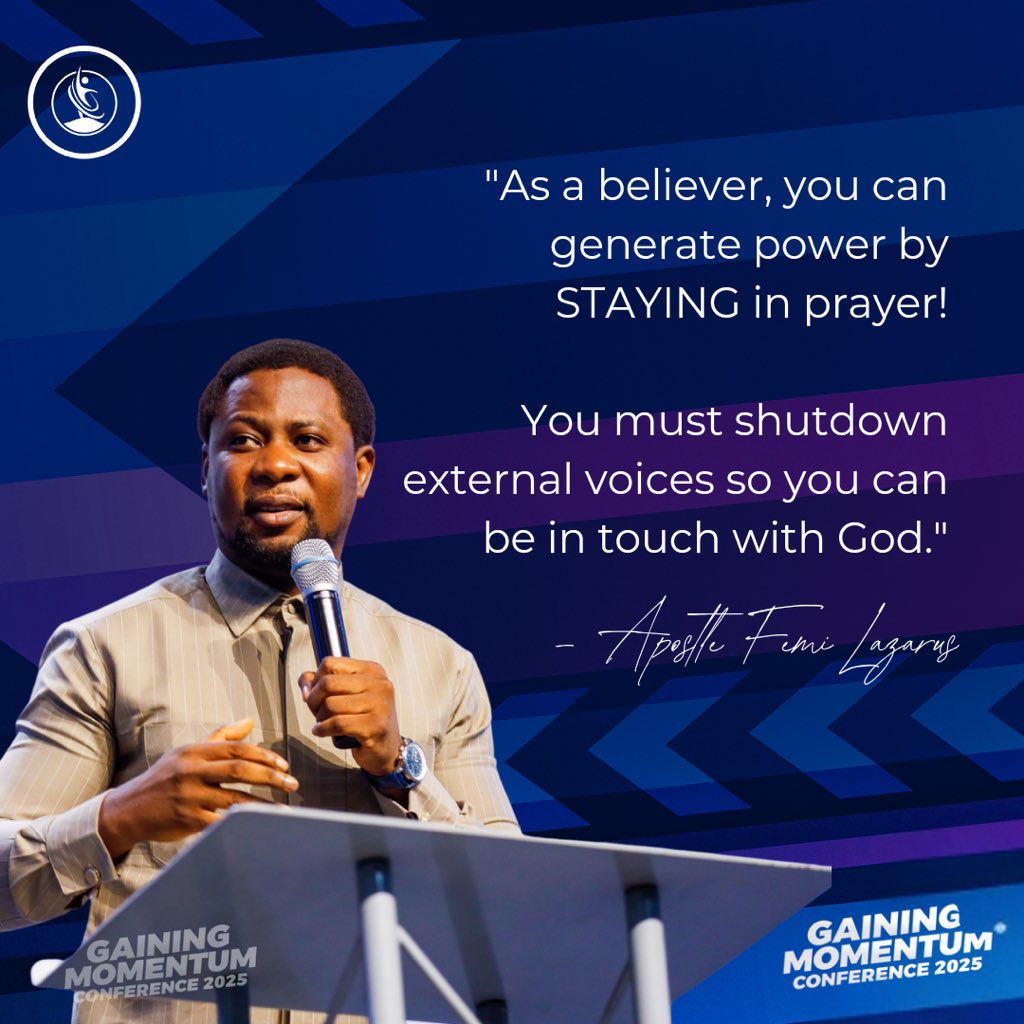 dcclagos's tweet image. Gaining Momentum Conference 2025 took off with a bang!
Thank you Apostle Femi Lazarus for such a powerful word! We were thoroughly blessed!
swipe to see some of our #sermonnotes &amp;amp; Also share your takeaways in the comments section.
#gmc2025
#gainingmomentum2025