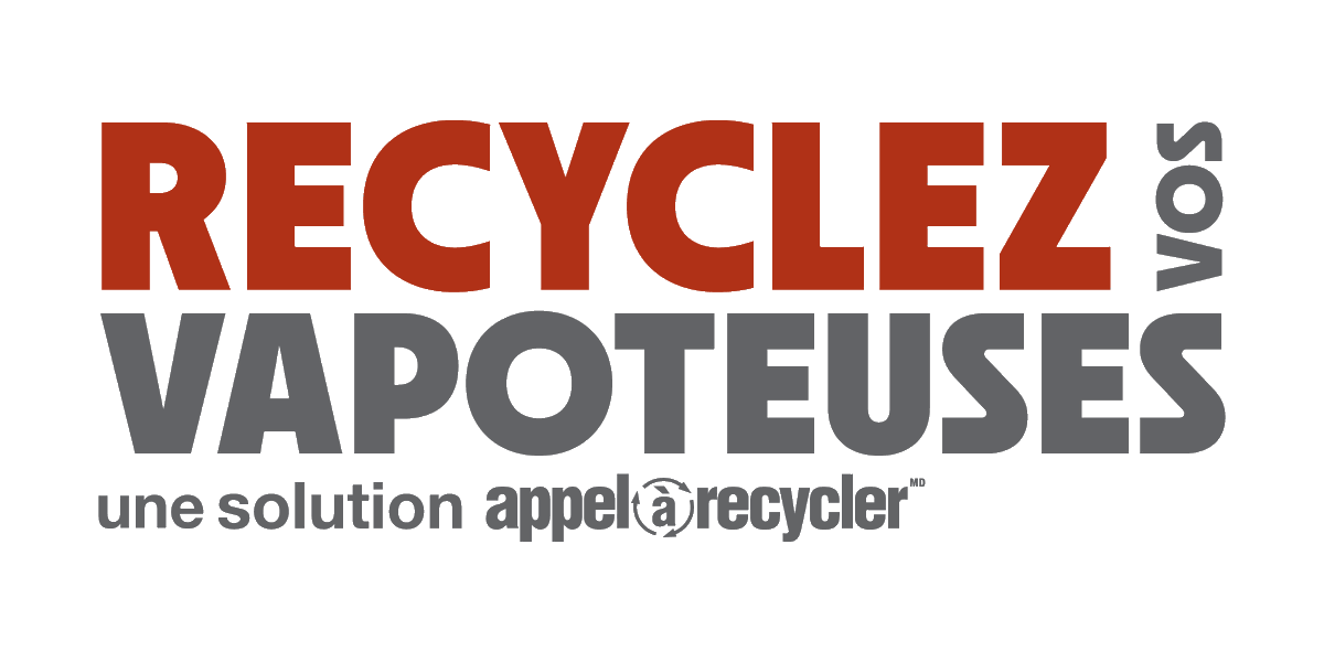 🌍Les vapoteuses usagées doivent être recyclées♻️ ! Appel à Recycler vient de lancer Recyclez vos vapes, un nouveau programme de recyclage des vapoteuses à piles usagées au Québec🔋. Découvrez davantage sur recyclezvosvapoteuses.ca. #ÉconomieCirculaire. bit.ly/3DLqL80