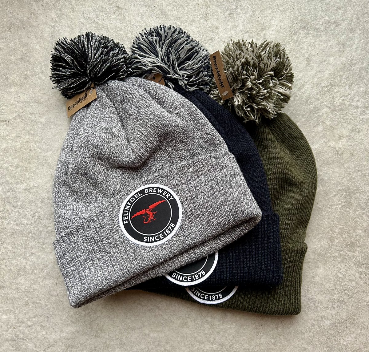 Protect your head during this cold snap! Grab yourself a Felinfoel beanie, available in grey, navy and green.

🛒 felinfoel.com/online-shop/fe…