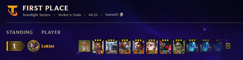 LokintTTV's tweet photo. Pas mal cette petite game de Tocker's Trials sur TFT

#tft #tftfr #teamfighttactics https://t.co/8Fek0CldbM