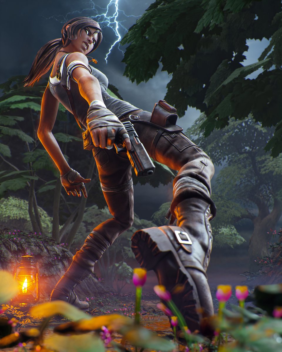 Into The Wild 

1st study of the year!🪄

#FortniteArt #LaraCroft