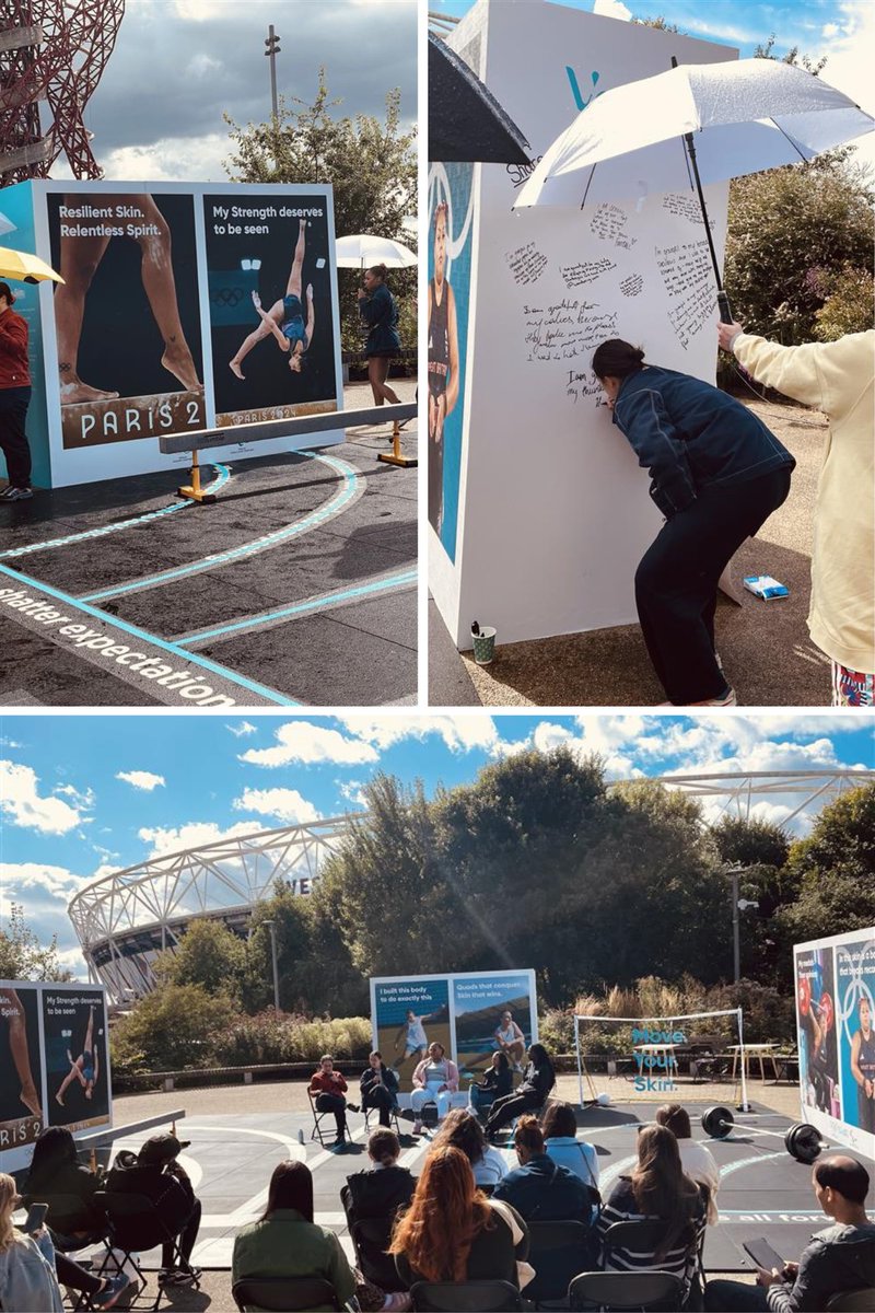Queen Elizabeth Olympic Park (@noordinarypark) on Twitter photo Empowering women & girls in Sport 💪 In collaboration with <a href="/GilletteVenusUK/">Gillette Venus UK</a>, <a href="/Brownskinjessie/">Emily Campbell</a>, <a href="/Bdownie/">Becky Downie MBE</a>, and <a href="/lottewubbenmoy/">Lotte</a> came together on the Park for 'Move Your Skin: Re-write The Rules' a #BrandActivation, tackling the barriers preventing women and girls from participating Empowering women & girls in Sport 💪 In collaboration with <a href="/GilletteVenusUK/">Gillette Venus UK</a>, <a href="/Brownskinjessie/">Emily Campbell</a>, <a href="/Bdownie/">Becky Downie MBE</a>, and <a href="/lottewubbenmoy/">Lotte</a> came together on the Park for 'Move Your Skin: Re-write The Rules' a #BrandActivation, tackling the barriers preventing women and girls from participating