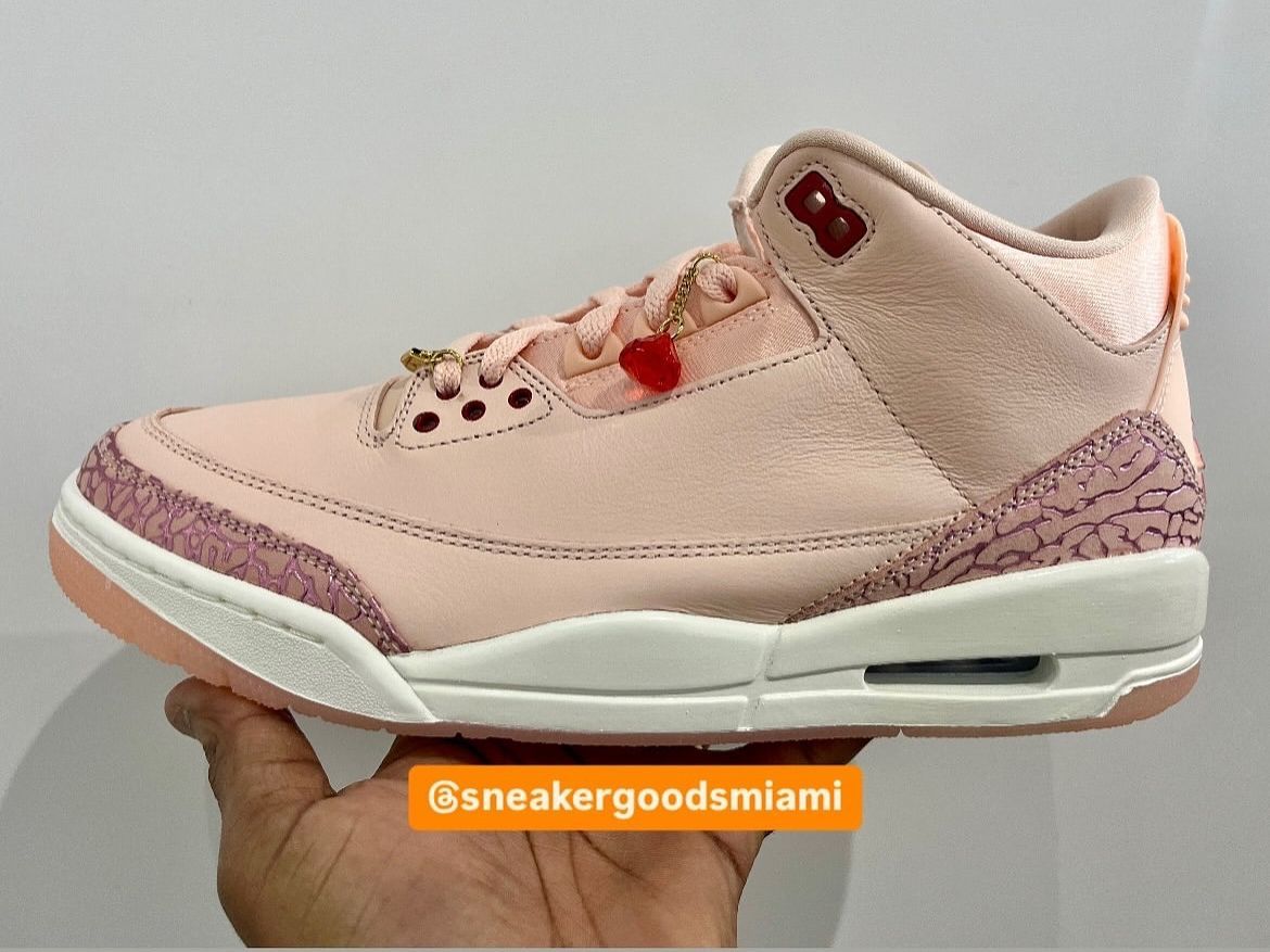 rose gold jordan 3