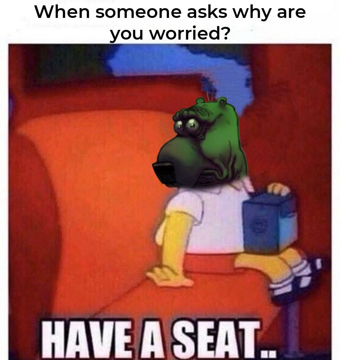 It’s hard to be positive when the markets are dumping… frens are always here for you if you need to chat 💚