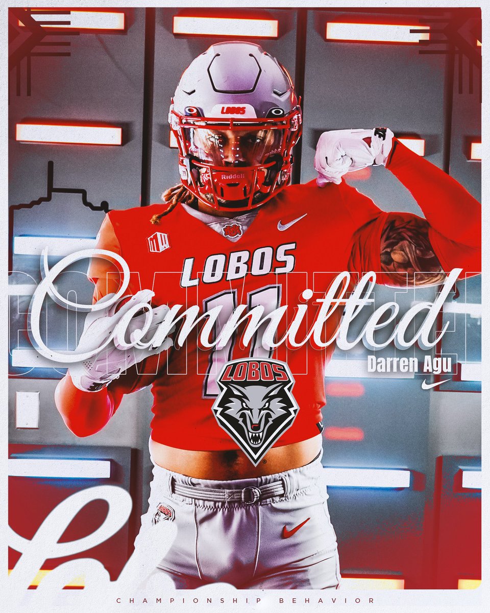 Darren Agu (@agu_darren) on Twitter photo AGTG🙏 #Committed <a href="/UNMLoboFB/">New Mexico Football</a> 🔴 <a href="/Coach_Eck/">Jason Eck</a> <a href="/LoniFangupo/">Coach Hebron (Loni) Fangupo</a> #GoLobos 🐺 AGTG🙏 #Committed <a href="/UNMLoboFB/">New Mexico Football</a> 🔴 <a href="/Coach_Eck/">Jason Eck</a> <a href="/LoniFangupo/">Coach Hebron (Loni) Fangupo</a> #GoLobos 🐺