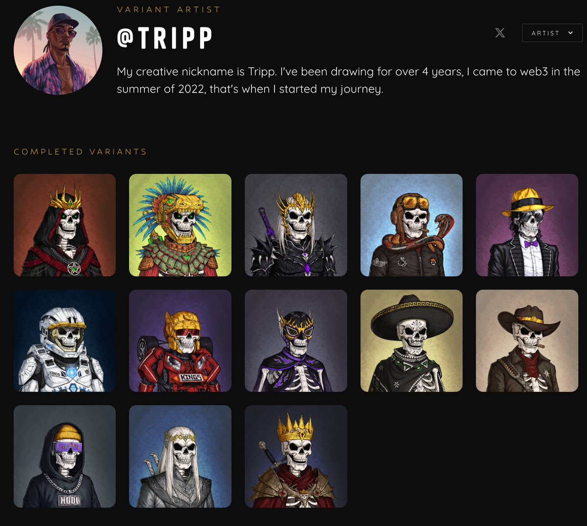 Let's bring some life to these Prestige Profile Pages.

If you are an artist or know someone interested in creating some variants for DKS, please reach out.

Paid work. Share with all your friends, especially your favorite artists!