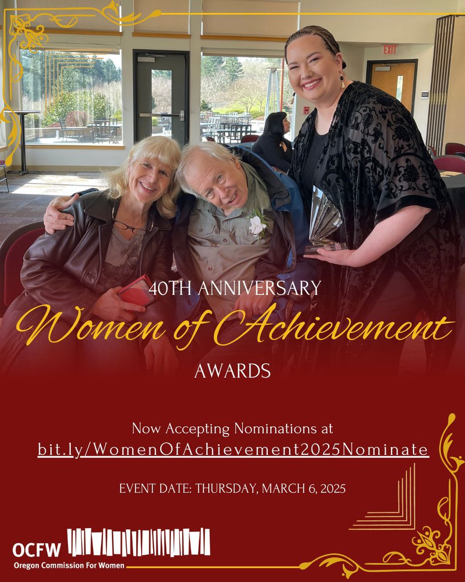 OAC_OCFW's tweet photo. New year, New YOU! And the new you is excited to nominate trailblazers and emerging leaders for the 2025 Women of Achievement awards!! 

The deadline to nominate is NEXT WEEK. Get your nominations in now. Visit https://t.co/csMPsJ4KXe for more info. https://t.co/wjurIYq8xK