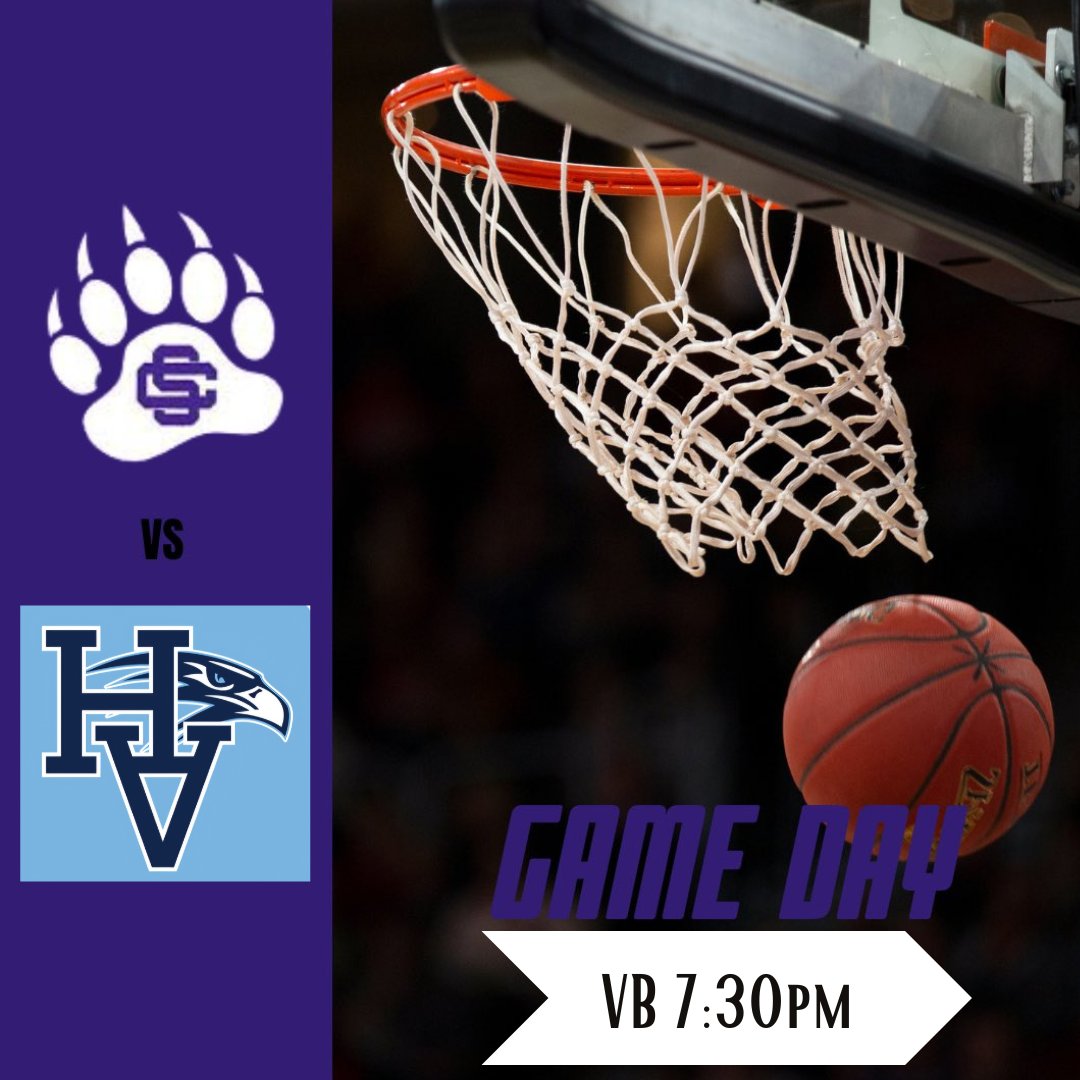 Come out to watch your Bears tonight!
🗓️Tuesday, January 7th
🆚Hardin Valley 
⌚️VB 7:30pm
📍SCHS
📢<a href="/SCHSstudentsec_/">Sevier County Students</a> 👀you there!