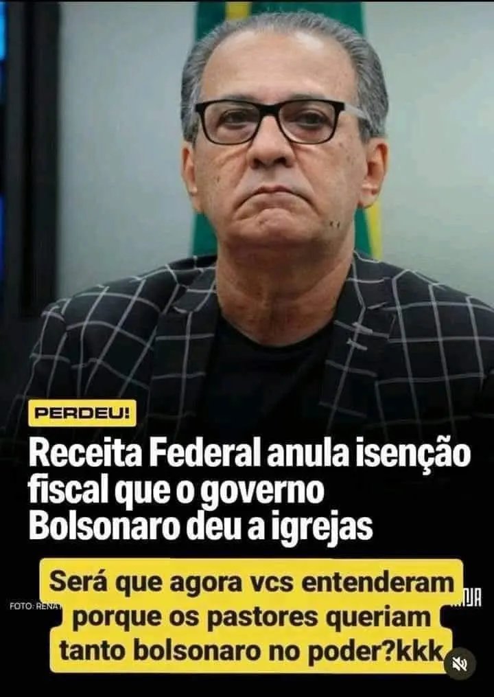 Vamos aguardar o chilique do Malafaia  😂