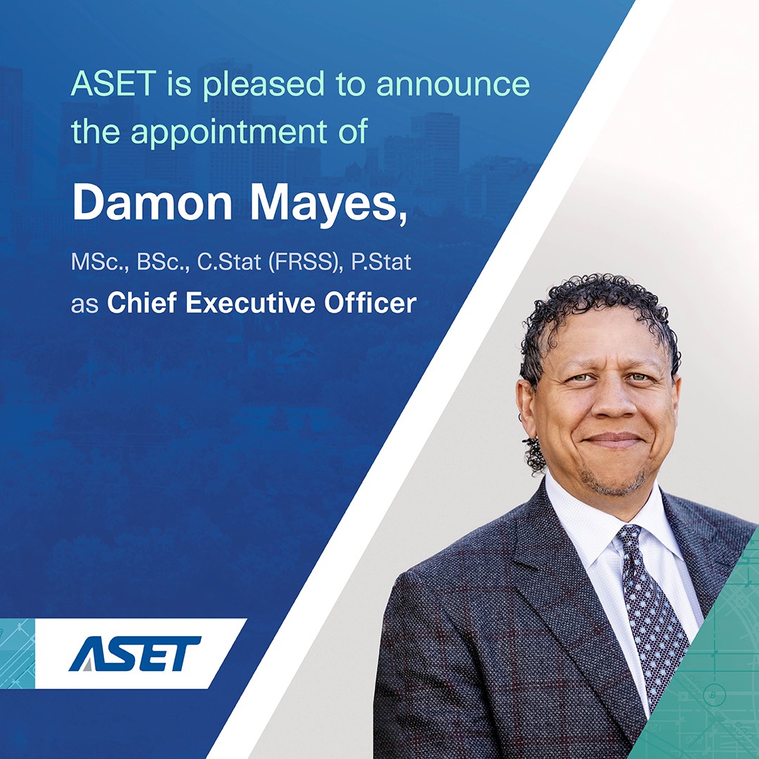 ASET is pleased to announce the appointment of Damon Mayes as the new CEO. Click the link below to read more about Damon:
aset.ab.ca/ASET-News/Memb…