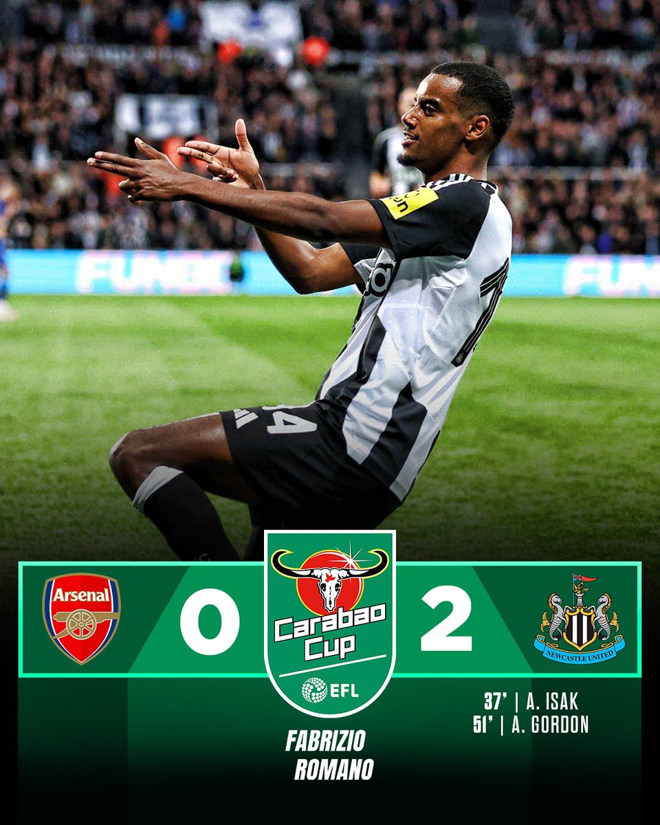 Newcastle with one more big win! ⚪️⚫️

Who’s going to Wembley? 👀