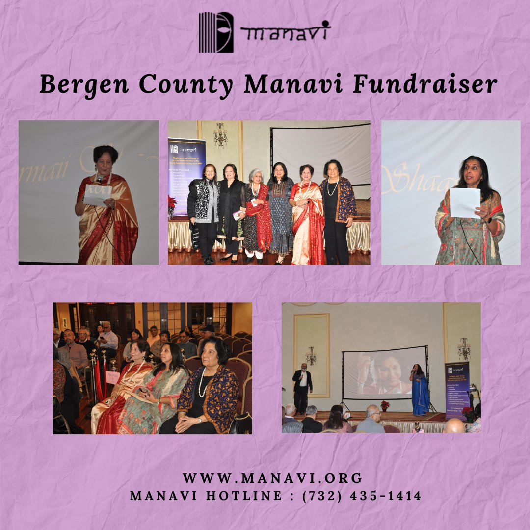 Manavispeaks's tweet image. The Bergen County Manavi Fundraiser was an unforgettable evening filled with music and joy. Thank you to everyone who attended to support Manavi’s mission. A special thank you to the Bergen County Women’s Group for coordinating the fundraiser and for your unwavering support!