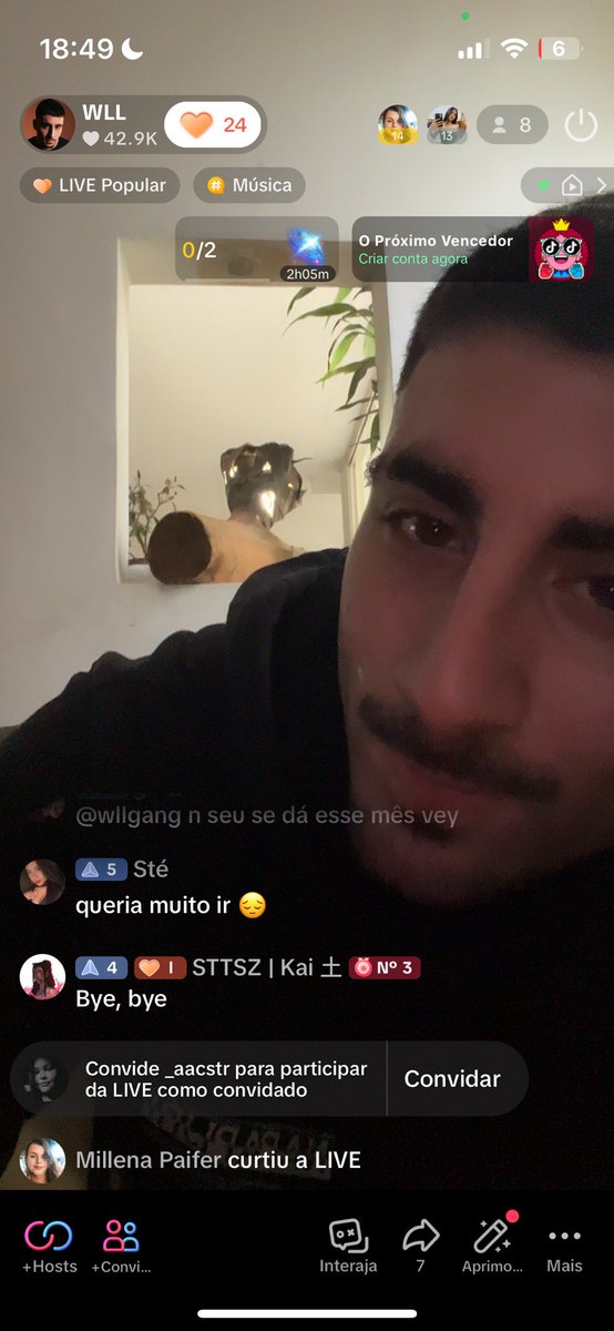 wllnatrack's tweet photo. Obrigado pela live! Depois postem aqui os vídeos gravados da tela ❤️👏🏻😍😂😂 https://t.co/GHUnLcwr3z