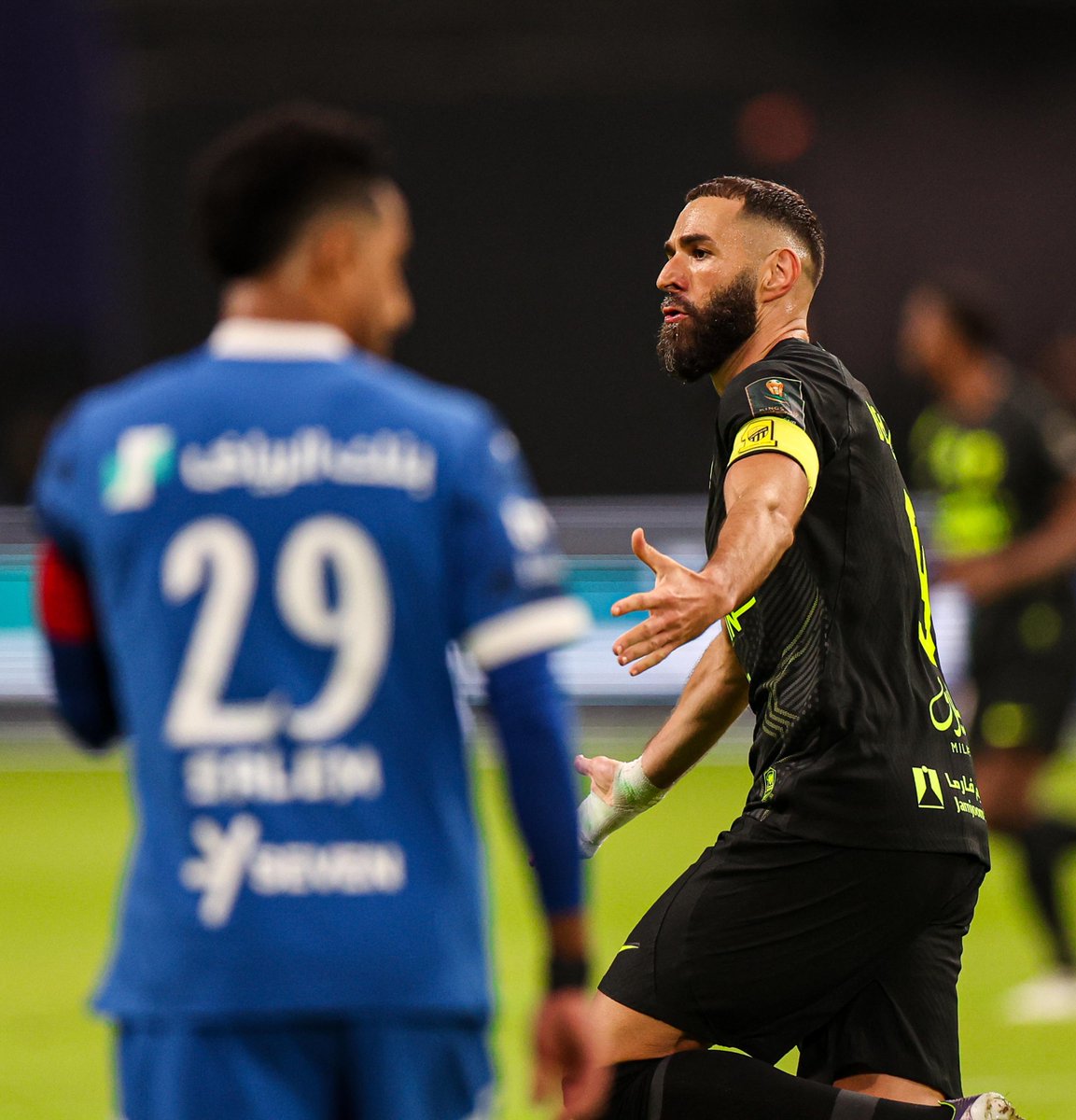 ittihad's tweet image. 🎶 الفرح الليلة كـريـم 😉☝️
#الاتحاد_الهلال
#أغلى_الكؤوس