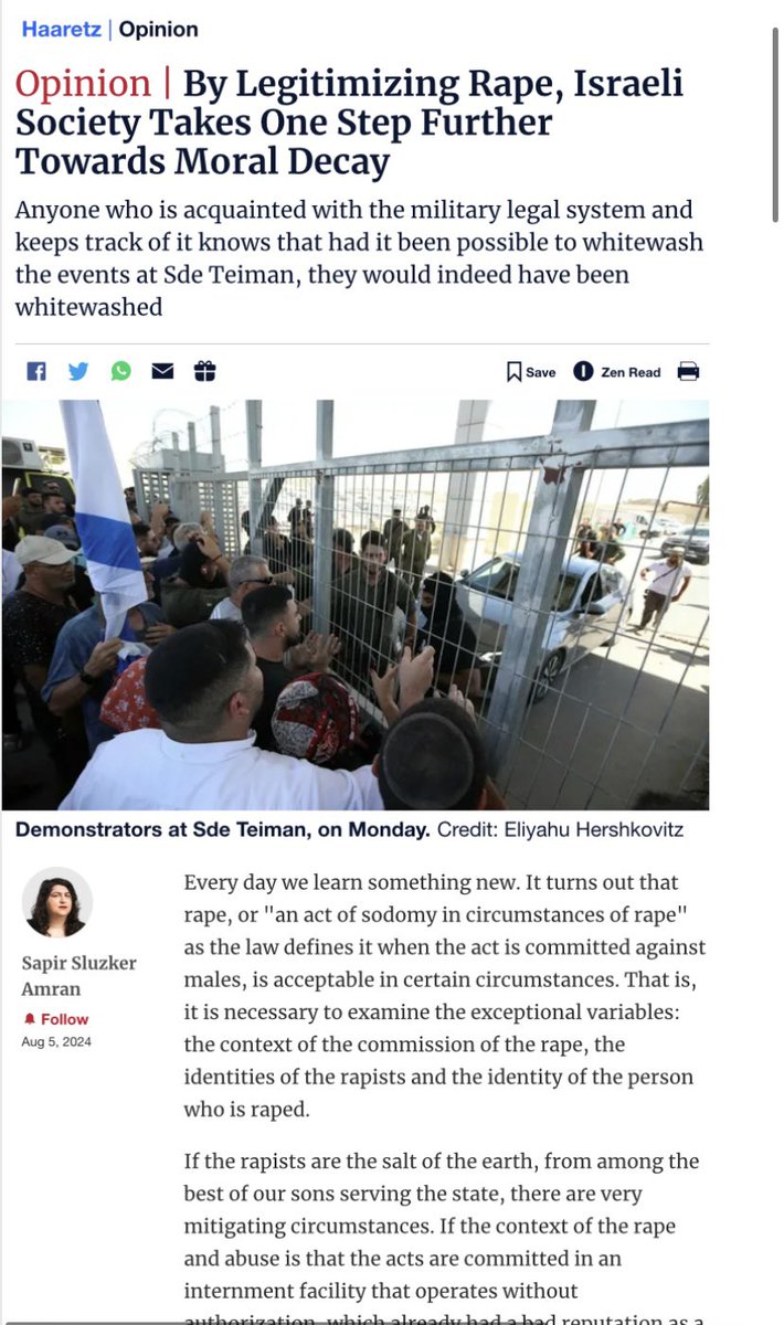 Seeing Israeli prosecutors admit to no evidence of rape on Oct 7th, manufacturing your consent to commit genocide with headlines stating for a fact it happened, I wanna remind you of the riots for rape that zionists carried out. 

Depraved people with rape on the mind 24/7