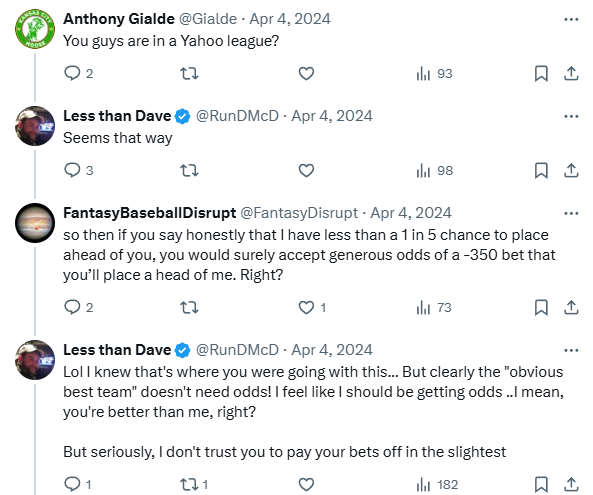 Less than Dave tweet media