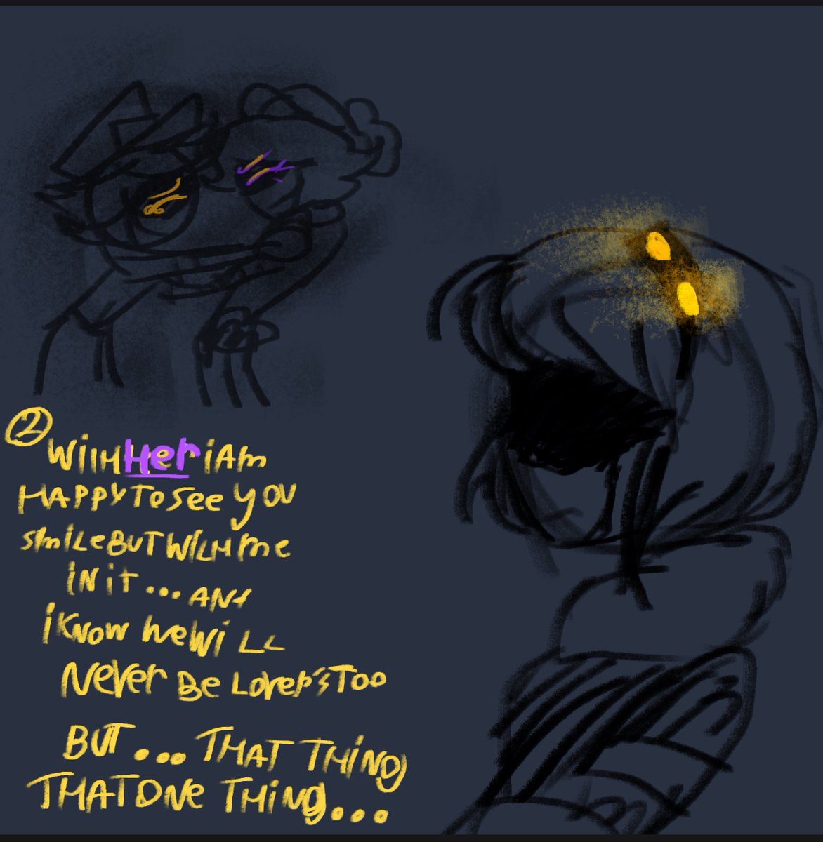 KenzieRoselol's tweet photo. That one thing 
.
.
.
#murderdrones #nxv #muderdronesv #uzidooman 
#murderdronesn #mduzi 
#murderdronesuzi 
#comic #sadcomic https://t.co/1uGxeNSxeZ