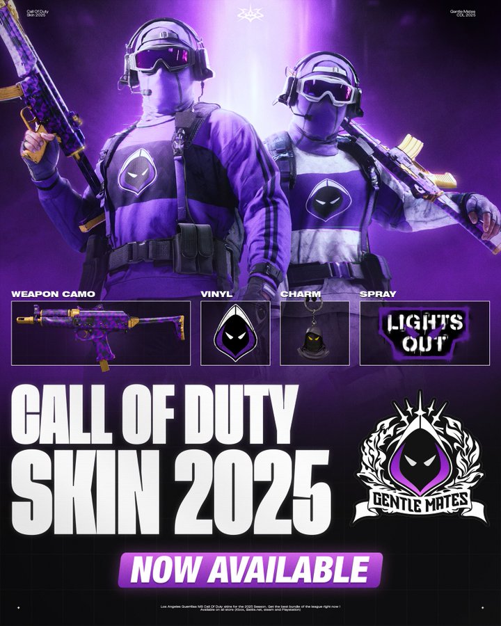 🚨GENTLEMATES FANS 🚨

Giving away 4 <a href="/gentlemates/">Gentle Mates</a>  in-game #CDL #BlackOps6 team packs! 🇫🇷

Enter now:

✅Follow <a href="/gentlemates/">Gentle Mates</a> 
✅Follow @dreal_je
✅Tag your DUO!