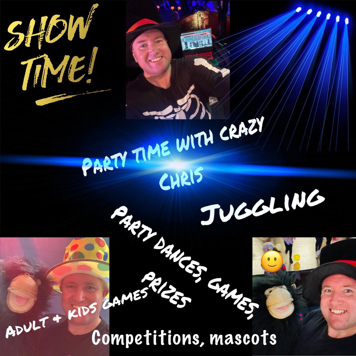 BoogieMobile's tweet photo. @Woodlands_Park @bigsheepdayout @CamelCreekPark @CrealyResort @altontowers @DraytonManor @GrandPier @BreanLeisure @looebayholiday @roseeventsltd @milkywaydevon @PlymPavilions @flamingolanduk @PaultonsPark Available 7 days a week #entertainer #entertainment #available https://t.co/GgzyMb2w76