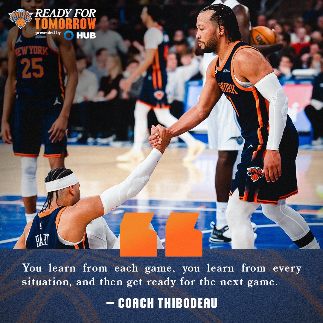 NEW YORK KNICKS tweet media