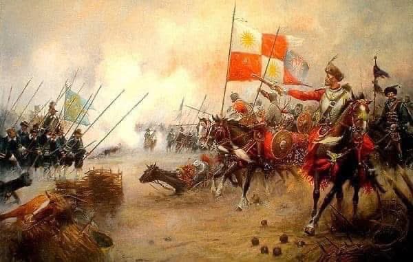 Polish_Traces's tweet photo. #OTD in 1601 the battle of #Wenden or #Cesis (today's #Latvia) took place between armies of the #Polish-Lithuanian Commonwealth and #Sweden (during the Polish–Swedish War, 1600–1611). Although our forces were surprised by the Swedes, they quickly attacked. Swedish cavalry, 1/ https://t.co/Tu6rEvJ4EE