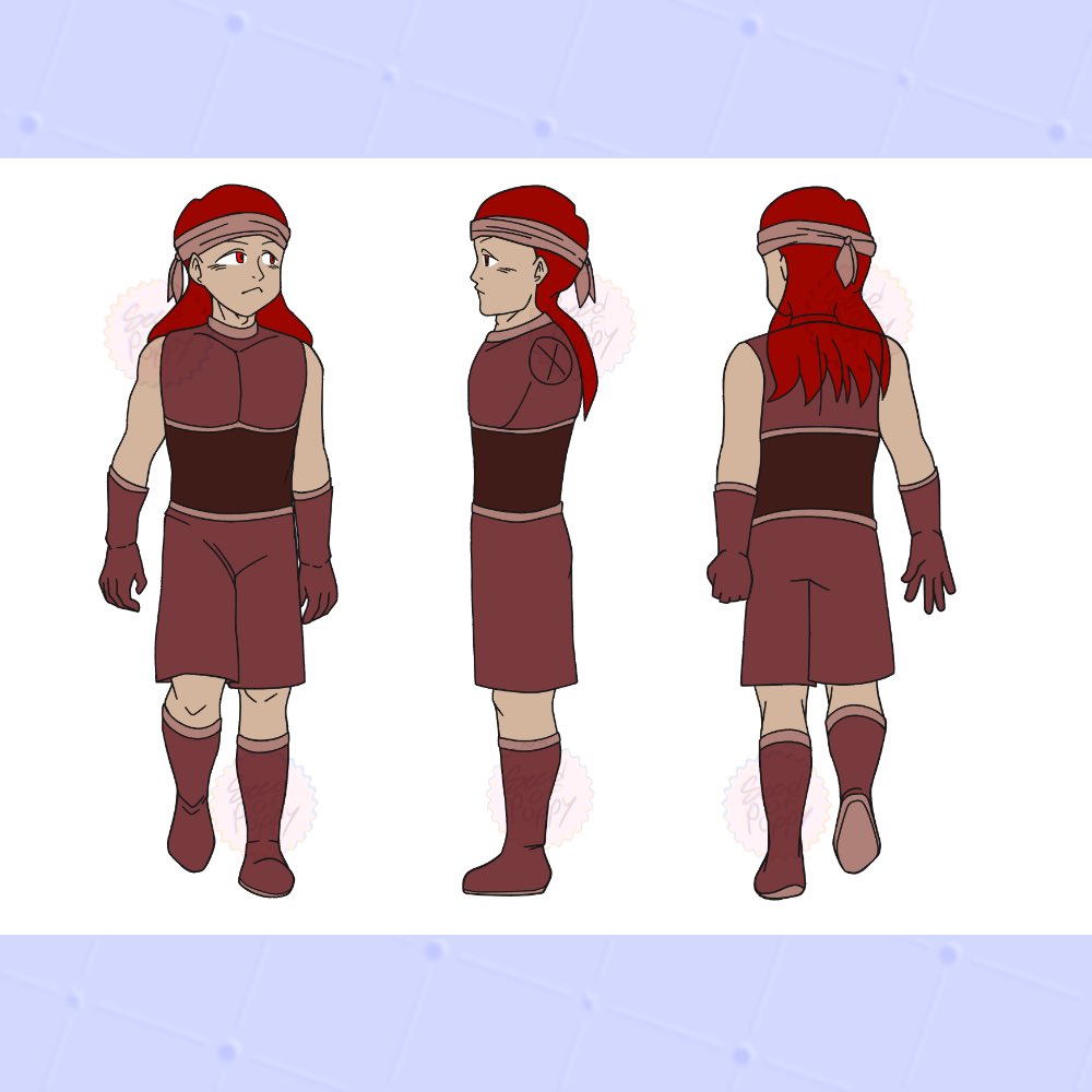 I may or may not be planning on remaking my DREA one-shot 😳

Here are the official model sheets for Henslow and Clay!