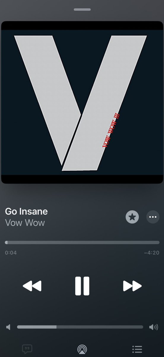 710Gozi's tweet photo. 今朝の一曲
#VOWWOW
#GoInsane
日本🇯🇵が誇るハードロック・バンド
1986年リリースの3rdアルバム『 Ⅲ 』より https://t.co/RDxJ2gNsvi