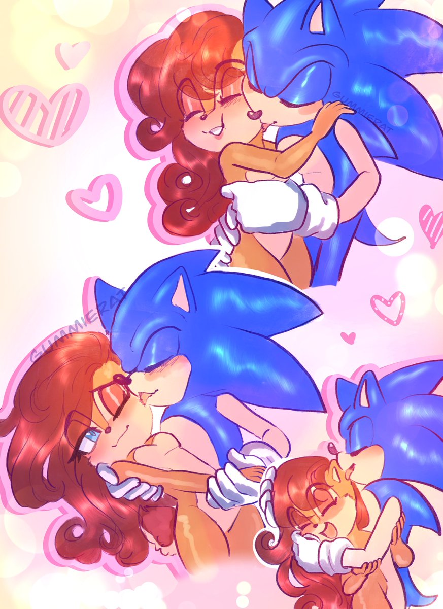 GummieRat's tweet image. #sonally 🩵🧡 #sallyacorn #sonic