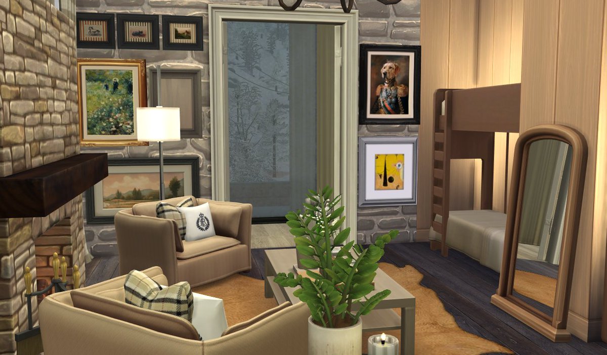 Willian10L's tweet photo. Modern chalet R1- Teen bedroom and master suite

  #thesims #sims4 #showyourbuilds #simscommunity #sims4screenshots #SimsCreatorsCommunity #vacation #montekomorebi https://t.co/XizE2q4nCr