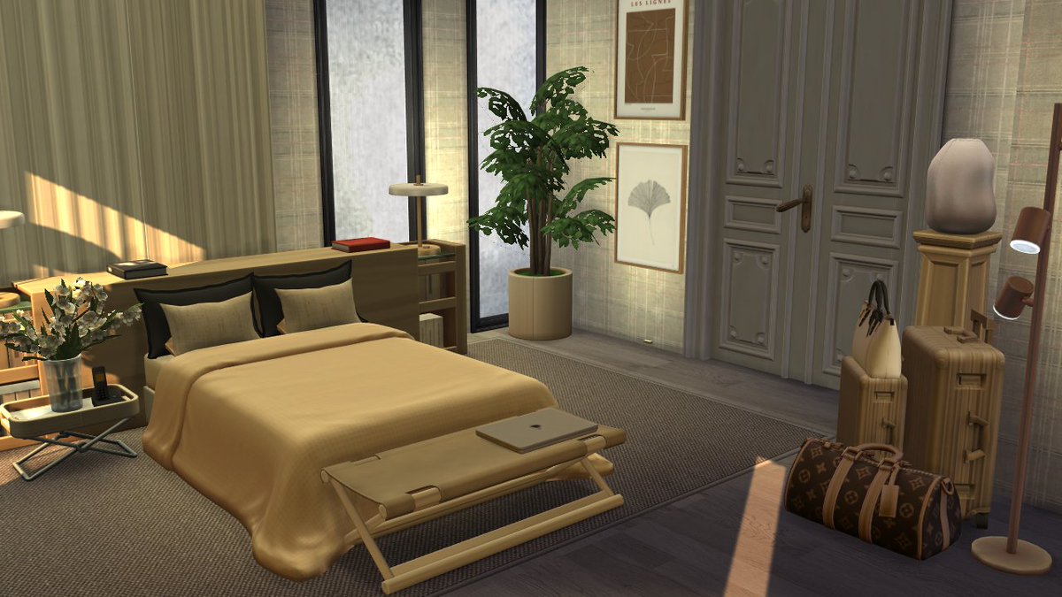 Willian10L's tweet photo. Modern chalet R1- Teen bedroom and master suite

  #thesims #sims4 #showyourbuilds #simscommunity #sims4screenshots #SimsCreatorsCommunity #vacation #montekomorebi https://t.co/XizE2q4nCr