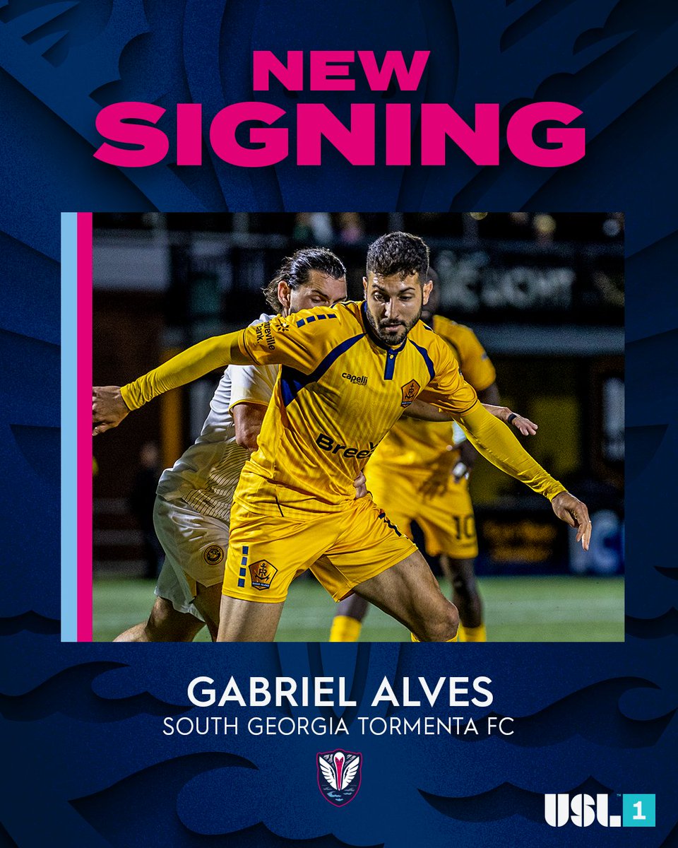 Bringing a little ~𝐵𝓇𝒶𝓏𝒾𝓁𝒾𝒶𝓃 𝓈𝓅𝒾𝒸𝑒~ to Statesboro 🇧🇷🔥

<a href="/Tormenta_FC/">South Georgia Tormenta FC</a> have signed <a href="/NCAASoccer/">NCAA Soccer</a> College Cup champion <a href="/ga_alcides/">Gabriel Alves</a>!

✍️ bit.ly/3WcnJjl
