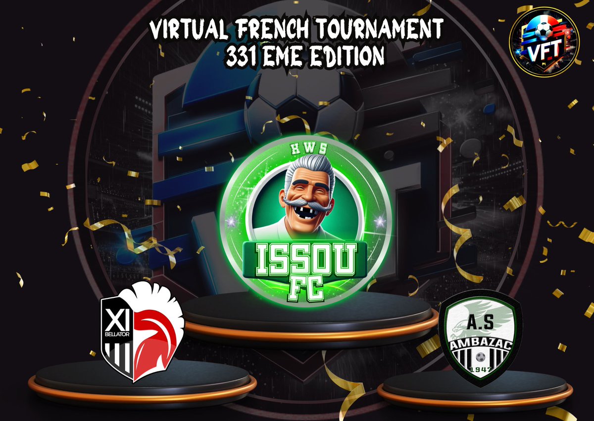 Félicitation à l'équipe de xWS ISSOU FC qui gagne de nouveaux un tournoi !!! Au top les gars