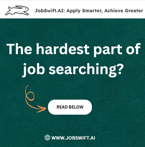 JobSwiftAI's tweet image. Struggling to land interviews?
👉 75% of resumes fail ATS.
👉 Recruiters spend 6 seconds scanning.
👉 Job boards are crowded.
The problem isn’t you—it’s the system.
At JobSwift.AI, we help you:
✅ Optimize resumes with AI
✅ Beat the ATS
✅ Land your dream role…