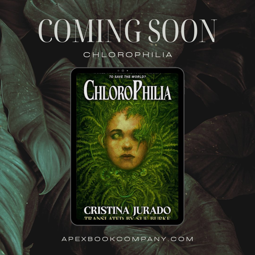Would you sacrifice your humanity to save the world? 🫀🌾

We're only SEVEN DAYS AWAY from the release of Cristina Jurado's CHLOROPHILIA! That means there's only one week left to preorder your print or digital copy for 30% off!

Don't miss out! apexbookcompany.com/products/chlor…