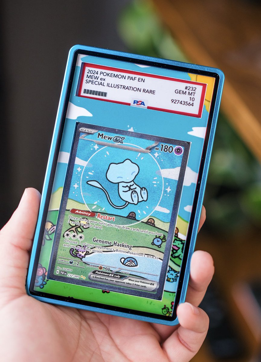 GeeksStopTCG's tweet photo. I love the Charizard, but I’ll take the Bubble Mew ex! It’s beautiful. 🤩 

more at https://t.co/oCXxG2jEBh
#pokemoncards #pokemoncard #pokemontcg https://t.co/K1k8ELAZHP
