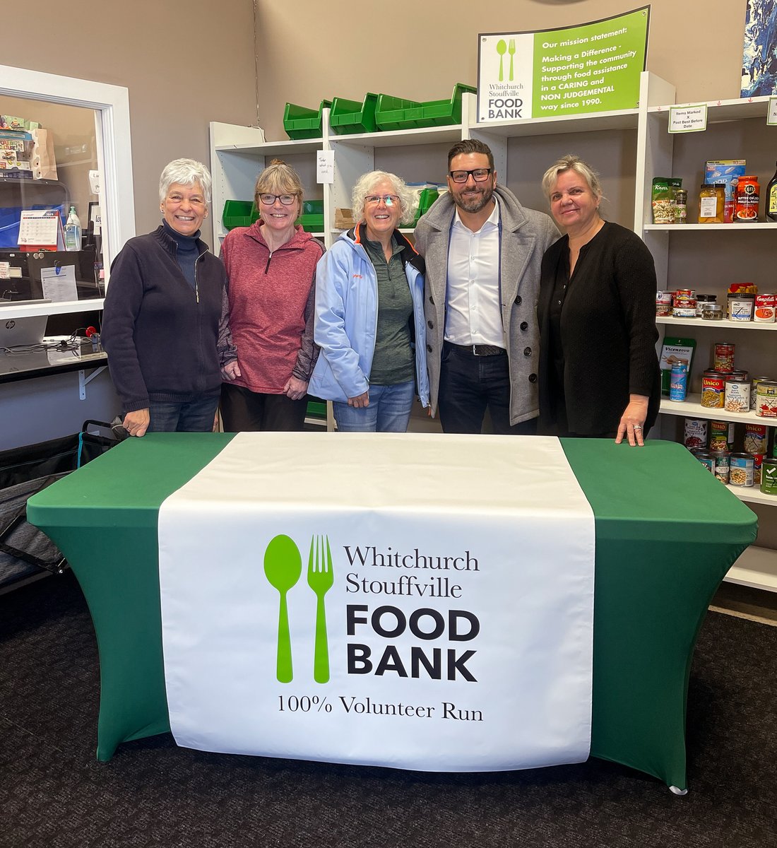 With the donation of two new table runners from Rino Dambrosio and the team at Astley Gilbert, we'll be looking extra classy at upcoming events here in town!

Thank you all so much, we're so grateful to have such support from area businesses.

#ForStouffville #FeedWS