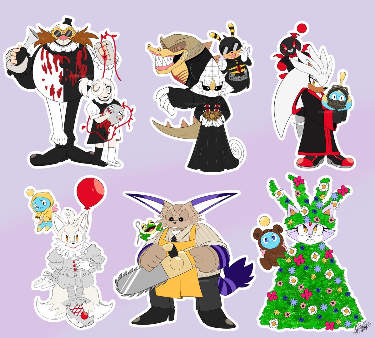 gaiamoonflayer's tweet image. Hi, I'm Vivi 💜👻
Fan artist and horror fan.
I also enjoy cosplay, baking, along with streaming art and games.
Thank you for visiting
You may find my socials and more art below
💜🖤✨gaiamoonflayer.carrd.co