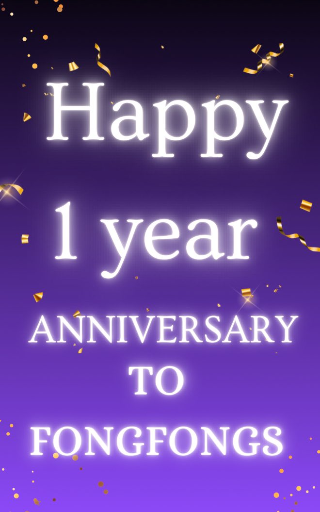One year ago today our fandom name “ Fongfongs” was created 🎊

#ATILLA #FONGATILLA
#ATILLAFONG