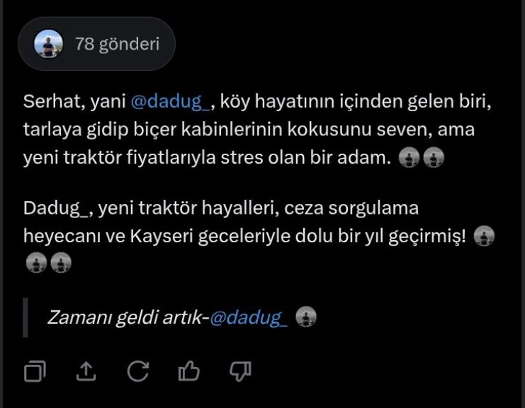 dadug_'s tweet photo. #Grok Burada da had safhada köylü çıktık https://t.co/x1ViLc12TA